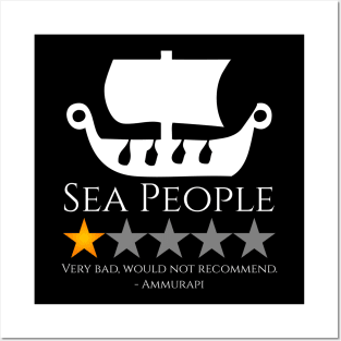 Sea People - Archaic Levantine History - Ugarit Posters and Art